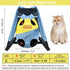 Pet Carrier Backpack, Adjustable Legs Out Easy-fit Chest Carrier for Small Dogs Cats Puppies