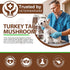 QwsYaay Immune, 60ml Turkey Tail Mushroom for Dogs, Mushroom Blend, Turmeric & Probiotic for Digestive & Joint Support
