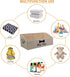 Large Dog Toy Bin, Collapsible Dog Toy Box, Fabric Trapezoid Dog Toy Basket for Organizing Pet Toys, Blankets, Leashes,