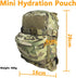Tactical MOLLE Hydration Pack, 2L Water Bladder, Lightweight Nylon for Hiking, Running, Biking, Climbing