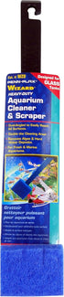 18" (WZ8) Penn-Plax Wizard Glass Cleaner and Scraper for Glass Aquarium Tanks