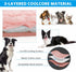 Pet Cooling Mat for Dogs, Ice Silk Cooling Blanket for Extra Large Dogs, Indoor & Outdoor (Pink, XL 40" x 28")