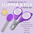 2 Trimmers POODLIE Pet Nail Clippers - Pc Nail for Dogs & Cats - Professional Grooming Clippers - Dog Grooming Kit