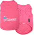Parisian Pet Dog T-Shirt - Pink Sleeveless Vest with 'Princess' Embroidery - Machine Washable for Small Dogs - S
