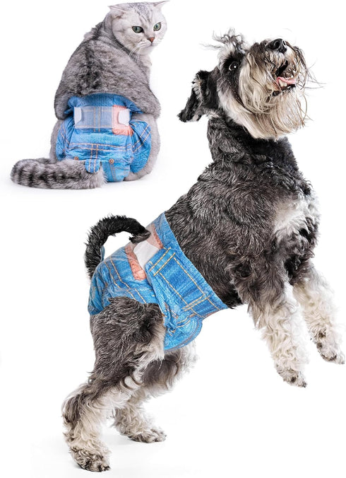 Pet Soft Dog Diapers Female, Disposable Dog Diapers, Cat Diaper for Female