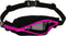 SPIbelt Kids Pocket Belt, Expandable Pocket, Adjustable Waist, No Bounce, Black with Hot Pink Zipper