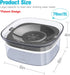 UPSKY 70oz Dog Water Bowl 2L No Spill Dog Bowl Large Capacity Spill Proof Slow Water Feeder, No Splash Dog Bowl Pet Water Dispenser Vehicle Carried Travel Slow Drinking Bowl for Messy Drinkers, Cats