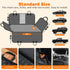 4 1 Hammock URPOWER in Dog Car Seat Cover for Back Seat, Waterproof Dog with Mesh Window and Side Flap Pet Car Seat