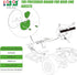 Forward Reverse FWD REV Switch 48V for Electric Golf Cart Club Car DS/Onward/Tempo/Precedent, Replacement Part