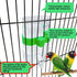 Bird Water Dispenser Parrot Feeder, 2 Pcs Automatic Waterer for Cage Accessories, Cockatiel, Finch, Lovebird