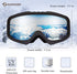 Karsaer Ski Goggles, Anti-Fog Snowboard Goggles with 100% UV Protection for Men Women Youth