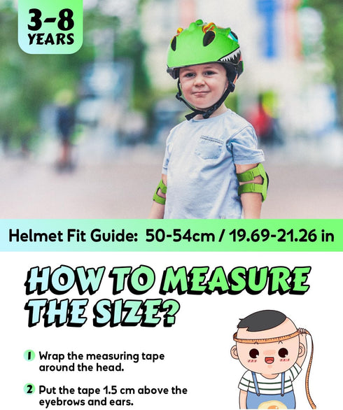 VICTGOAL Toddler Kids Bike Helmet - Lightweight 3D Bicycle Helmet for Boys and Girls Age 3-8, Multi-Sport Scooter