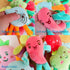 Cute Carrot Fruits Dog Squeaky Toys, Dog Toy for Pet Puppy Small Dog - Pack of 13