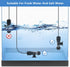 hygger Small Aquarium Betta Heater, Submersible 10W/25W/50W/100W with LED Digital Display for up to 26 Gallon