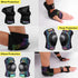 XINDAER Women's Skate Protective Gear Set | 3 in 1 Knee and Elbow Pads, Wrist Guards for Skateboard, Roller Skates,
