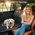 3 400lbs, HOTEAGLE Pet Car Seat Cover with Separate Hard Bottom Plates, Ideal for Car/SUV/Small Trucks, Back Seat