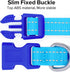 Candofly Light Up Dog Collar, USB Rechargeable Glowing Puppy Collar for Night Walking, X-Small, Blue