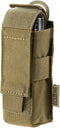 OneTigris Flashlight Holster - Tactical Molle Flashlight Pouch Holder for Belt, 1000D Cordura Nylon