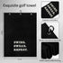 Funny Golf Towel, Swing Swear Repeat, Embroidered Golf Gifts for Men, Clip Golf Accessories