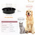 JASGOOD Large Dog Feeder Slow Eating Bowl, Elevated Diners Replacement Bowl (Black, Large, Fit Opening 8.9"-9.25")