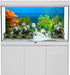 YongFoto Fish Tank Background 72x24 inch Aquarium Background River Bed Waterweeds Lake Aquatic Plant Underwater World Backdrop Reptile Habitat Terrarium Background