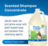(10:1 1 PetAg Fresh n Clean Oatmeal n Baking Soda Shampoo - Tropical Fresh Scent Concentrate) - Gallon - Nurtures Dry