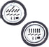 Universal Bicycle Brake & Shift Derailleur Cable Complete Set with Aluminum End Caps for Mountain Road MTB Bike