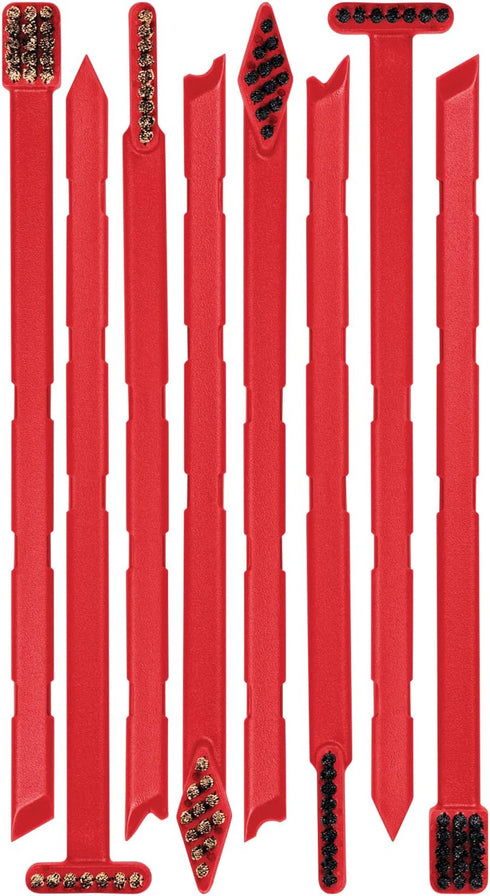 Real Avid Cleaning Tool Kit, 16-Piece Detailing Brush Set & Pick Set with Carbon Removal Tools