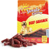 Jungle Calling Soft Beef Sausage Dog Treats, Grain-Free High Protein Tender Beef