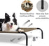 Bedsure Large Elevated Cooling Outdoor Dog Bed, Raised Cots for Large Dogs, Portable Indoor & Outdoor Hammock Bed,