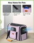 15lbs,with Morpilot Portable Cat Carrier - Soft Cat Carrier for Medium Cats and Puppy up to Dual-Sided Cushion, Secure