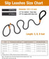 Lynxking 8 FT Dog Leash Slip Lead 2 Pack, Strong Heavy Duty Braided Training Leash for Medium, Large, Small Dogs