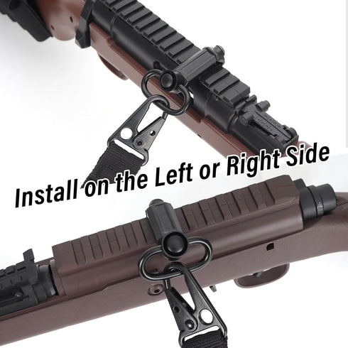 NEATABY Industries Sling Swivel Mount, Quick Detach Picatinny Sling Attachment, Two Point and Traditional Sling Mounts