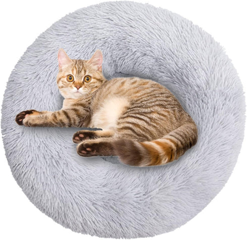 Calming Dog Bed Cat Bed, Machine Washable High Bolster, Available in Multiple Sizes S-XXL