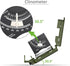 Proster IP65 Hiking Compass with Sighting Clinometer, Professional Military Waterproof Camping Compass with Carry Bag.
