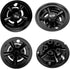 NOKINS Golf Cart SS Wheel Covers Hubcaps, 8 Inch Snap-on Installation (Set of 4), Fits EZGO Yamaha Club Car