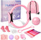 Womefic Pilates Ring and Ball Set for Women, Home Workout Pilates Kit, Magic