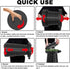 600lbs ALEVMOOM Upgraded Telescoping Collapsible Stool with Cushion, Folding Stool with Printing Portable Retractable