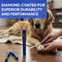 Brooklyn Pet Gear 3 Trimming Set BPG Pet Grooming Tools for Dogs & Cats- Piece Dog Grooming Kit, Pet Nail Care Kit