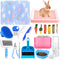 19 Pcs Rabbit Starter Kit Small Bunny Litter Box Rabbit Grooming Kit