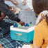 Picnic Cooler – 4.5 Liter Hard Cooler – Coolbox Keeps Contents Cool for 48 Hours – BPA Free Outdoor Cooler – Portable Cooler for Picnics, Grill, Camping (Orange) by Pinnacle