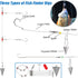 Saltwater Fishing Gear - 180pcs Surf Fishing Tackle Kit with Various Accessories