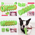 Guardians Dog Chew Toys for Aggressive Chewers - Dog Toothbrush Care Cleaning Stick for Small Middle Dogs (Blue+Green)