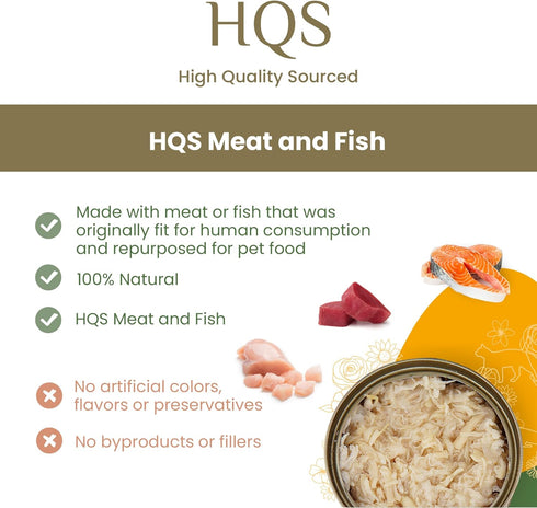 almo nature HQS Natural Tuna Atlantic Style, Grain Free, Additive Free, Adult Cat Canned Wet Food