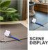 2pcs 17-52cm, Luxshiny Telescopic Aquarium Fish Net with Fine Mesh, Stainless Steel Retractable Handle Small Shrimp