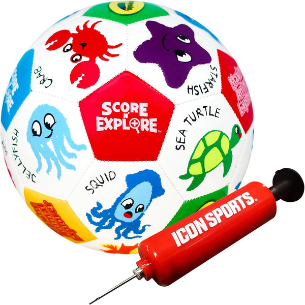Crayola Official Soccer Ball - Unisex Kids - Marine Size 3