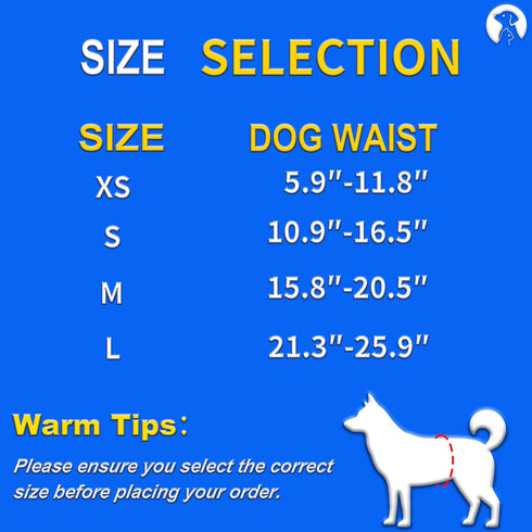 50CT,L,Ultra BrandonSuper Dog Diapers Male Absorbent Disposable Puppy Dog Wraps,Leak-Proof Belly Band for Male Adult