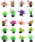 PATKAW Terrarium Plants, 20pcs Miniature Aquarium Plants for Micro Landscape Bonsai Decorations