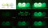 R&L Glow Golf Balls, Tournament Fluorescent Glowing in The Dark, Long Lasting
