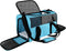 Soft-Sided Airline Approved Pet Carrier Bag for Small Cats & Dogs (Medium, Blue)